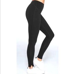 Spanx Everywear Split-hem Firm Control Leggings Medium